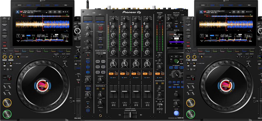 2 CDJ 3000X + DJM A9